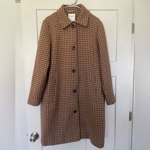 Abercrombie Wool-Blend Dad Coat